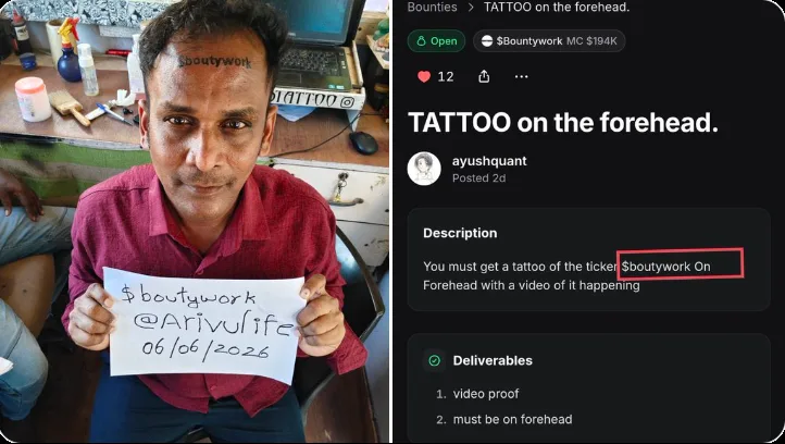 The Future of Guerilla Marketing Has a Forehead Tattoo