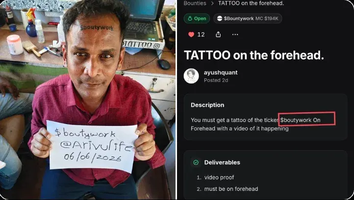 The Future of Guerilla Marketing Has a Forehead Tattoo